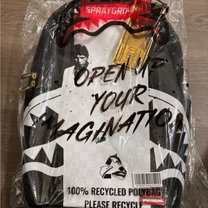 Sprayground Scarface black and white Backpack
